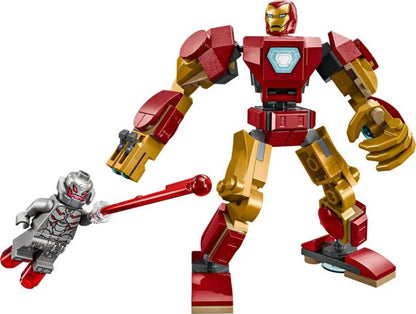 Lego - Marvel Avengers 76307 Iron Man Mech vs. Ultron - 6+ Bauspielzeug 101 Teile