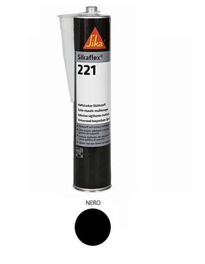 SikaFlex 221 Sigillante Poliuretanico Adesivo Colla Sika Flex Camper Sigilatura