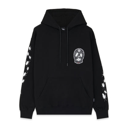 Propaganda Felpa con cappuccio e tasca a marsupio Rank Hoodie 22FWPRFE718-01 black