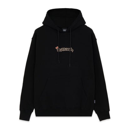 Propaganda felpa con cappuccio e tasche a marsupio Prince Hoodie 22FWPRFE744-01 black