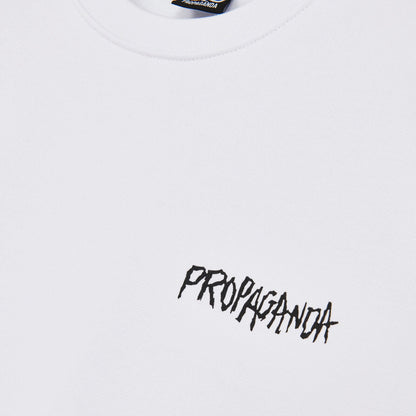 Propaganda Felpa Girocollo Nrg Crewneck 22FWPRFE801-02 bianco