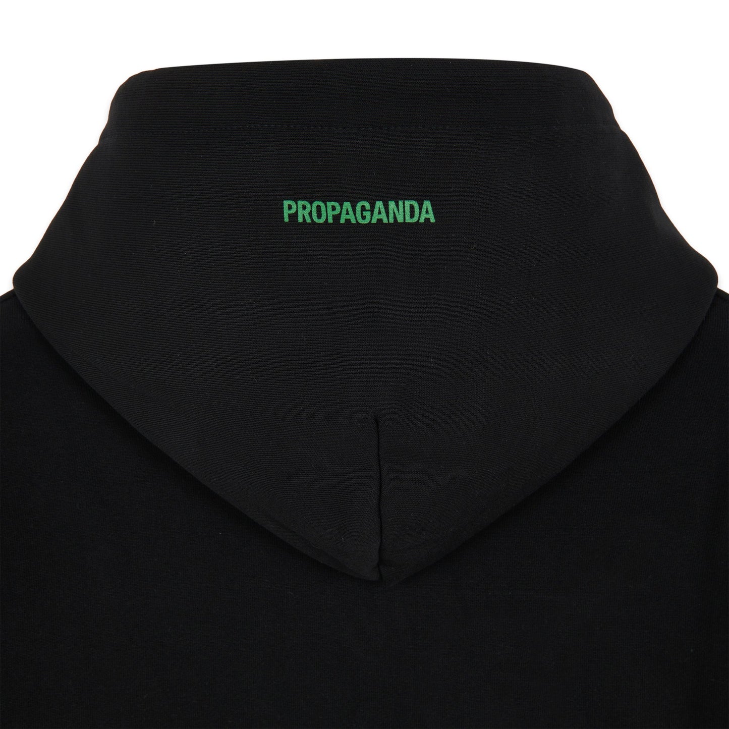 Propaganda felpa con cappuccio e tasca a marsupio Logo Steel Hoodie 22FWPRFE814-01 black