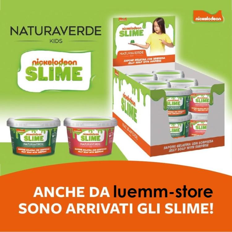 Nickelodeon Slime Naturaverde Kids Wackelpudding Seife Zuckerwatte mit Überraschung