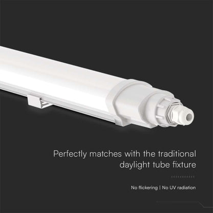 V-Tac Plafoniera LED 36W 120cm IP65 4000K Collegabile Serie L