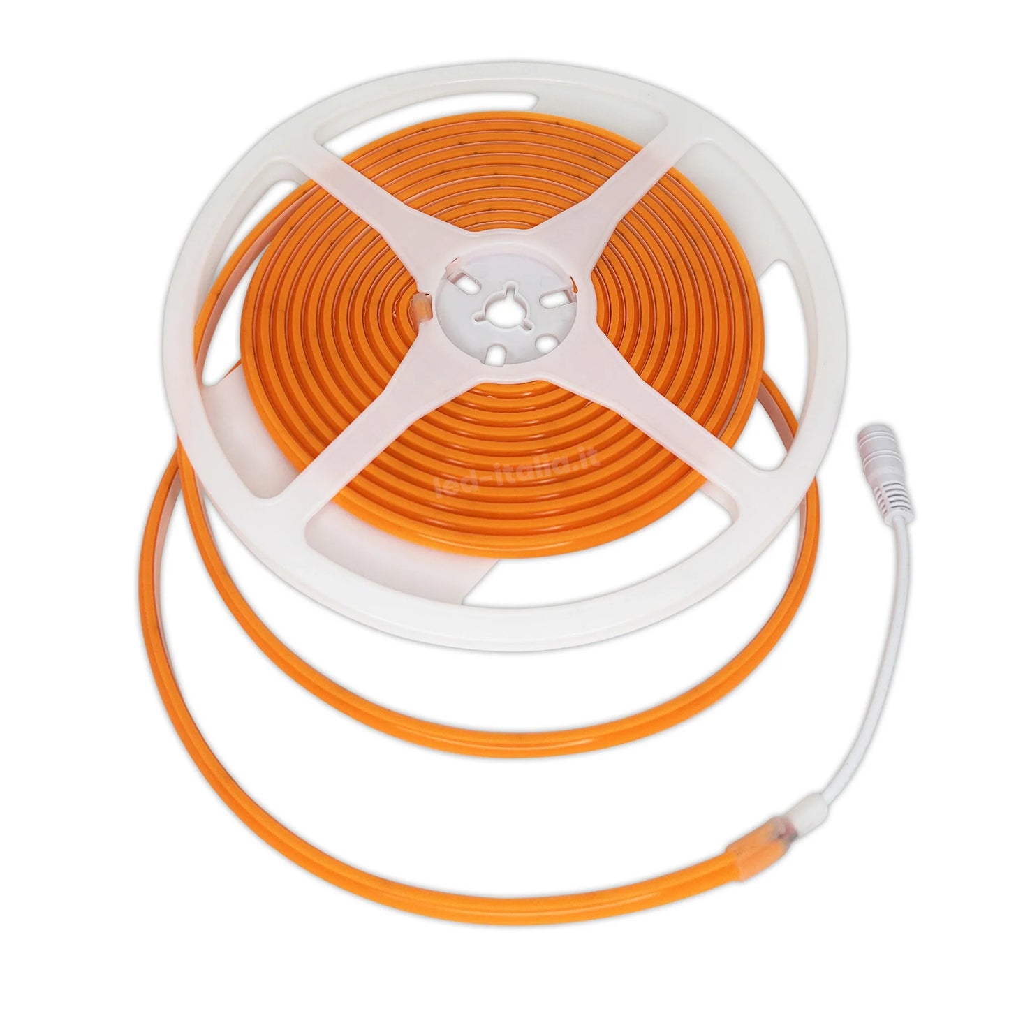 V-Tac LED COB Streifen 24V 10W/m Bernstein IP67 5m Flexibel Wasserdicht