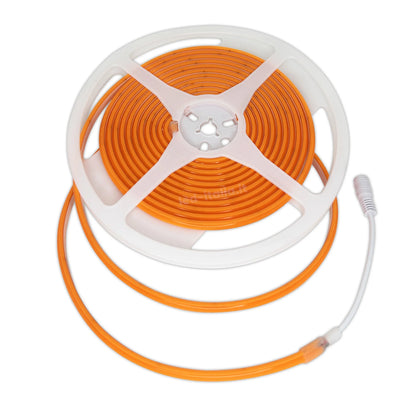 V-Tac LED COB Streifen 24V 10W/m Bernstein IP67 5m Flexibel Wasserdicht