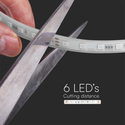 V-Tac Kit Strip LED RGB 5m 13W/m IP65 Magic Home + Telecomando
