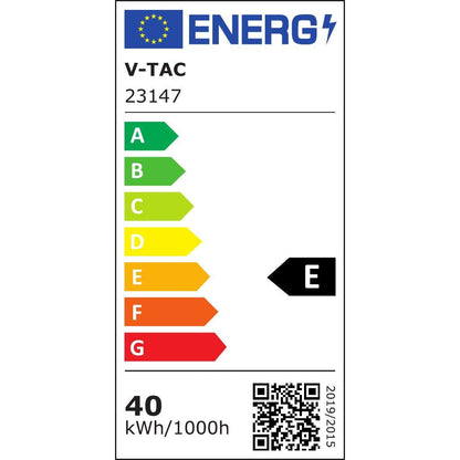 V-Tac LED Panel 40W 120x30cm 4000K Einbauleuchte Integrierter Treiber