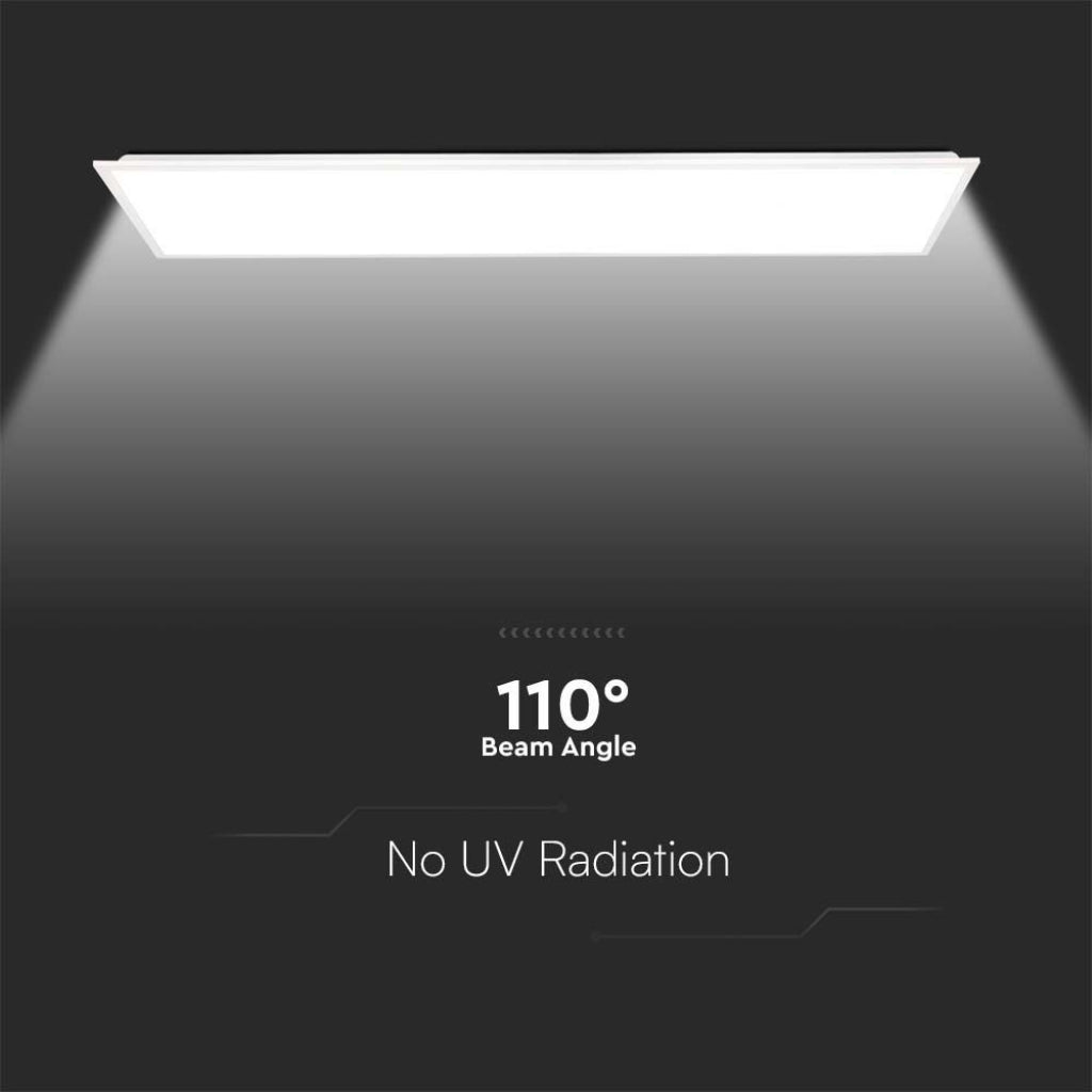 V-Tac LED Panel 40W 120x30cm 4000K Einbauleuchte Integrierter Treiber