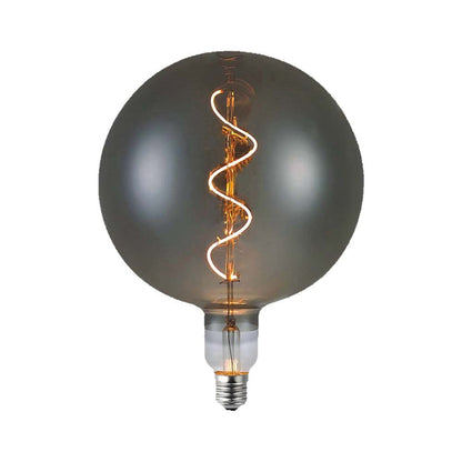 V-Tac LED-Glühbirne E27 4W G200S Rauchglas 2700K Dekorative Spirale
