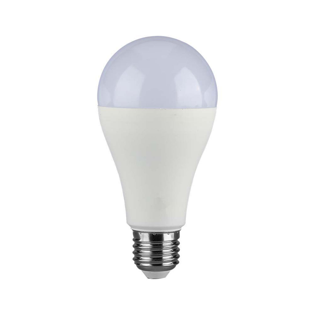Lampadina LED E27 15W A65 Samsung Chip 6500K Luce Fredda