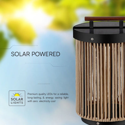 Lampada Solare LED da Terra 25W con Telecomando 3000K IP65