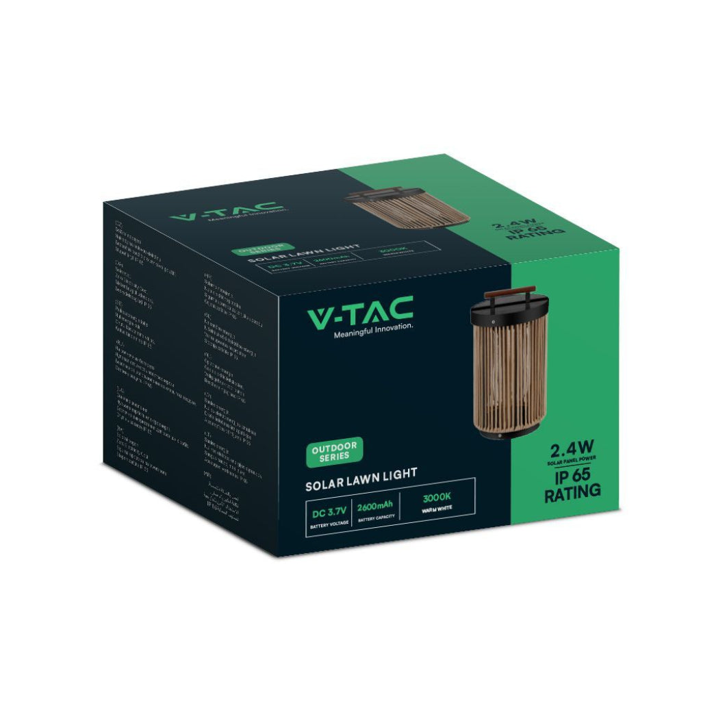 Lampada Solare LED da Terra 25W con Telecomando 3000K IP65