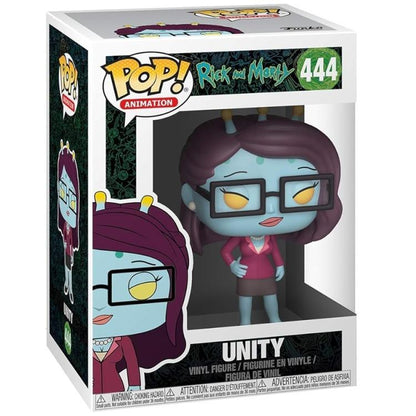 Funko Pop! Animation Rick And Morty (444) Unity Vinyl Figur 9cm Statue
