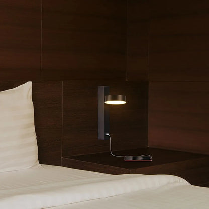 LED-Wandleuchte V-TAC 8 W USB 3000 K – Rundes Design Schwarz