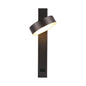 V-TAC 8W USB 3000K LED Wall Light – Round Black Design