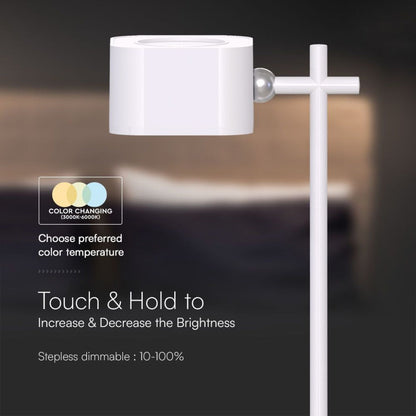 Lampada LED da Tavolo Magnetica 3W Ricaricabile USB‑C Bianca