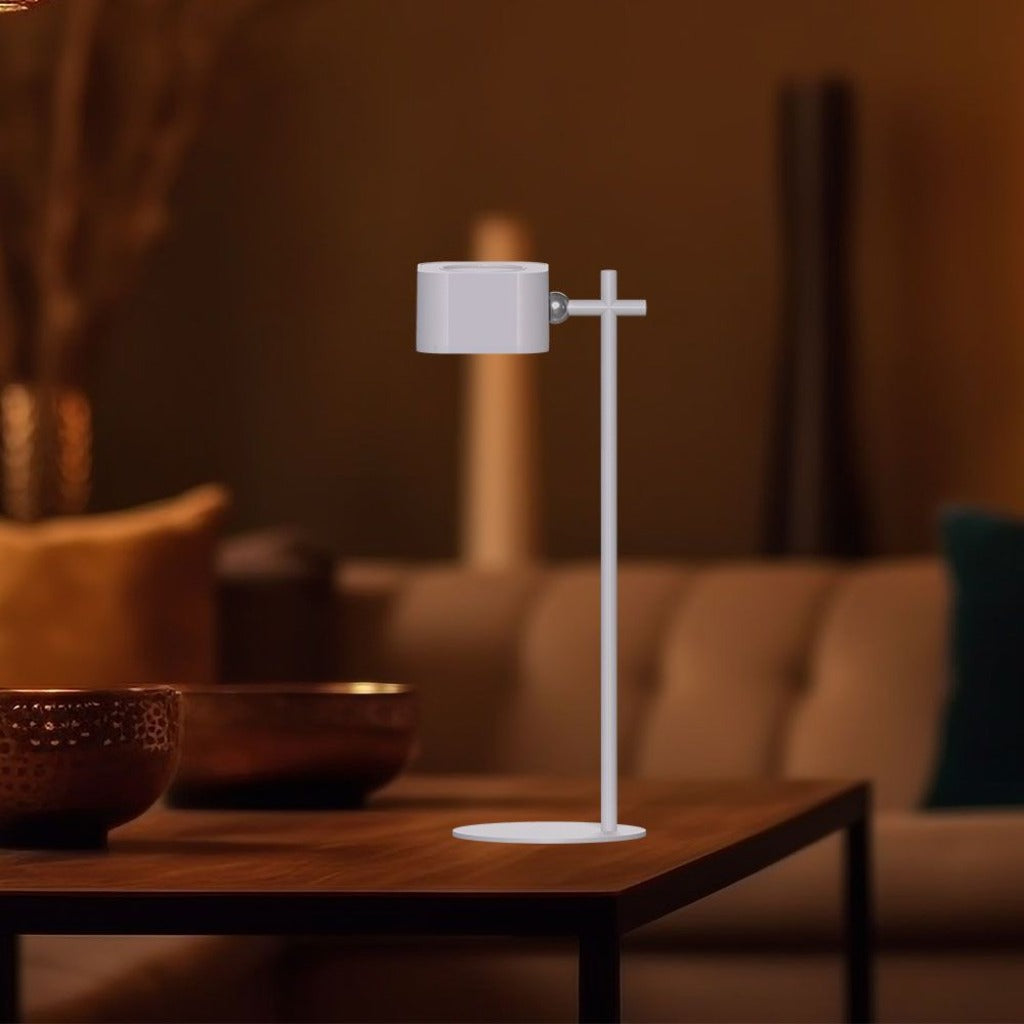 Lampada LED da Tavolo Magnetica 3W Ricaricabile USB‑C Bianca