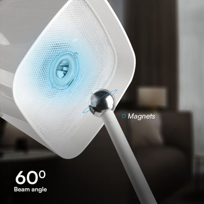 Lampada LED da Tavolo Magnetica 5W Ricaricabile USB‑C Bianca IP65