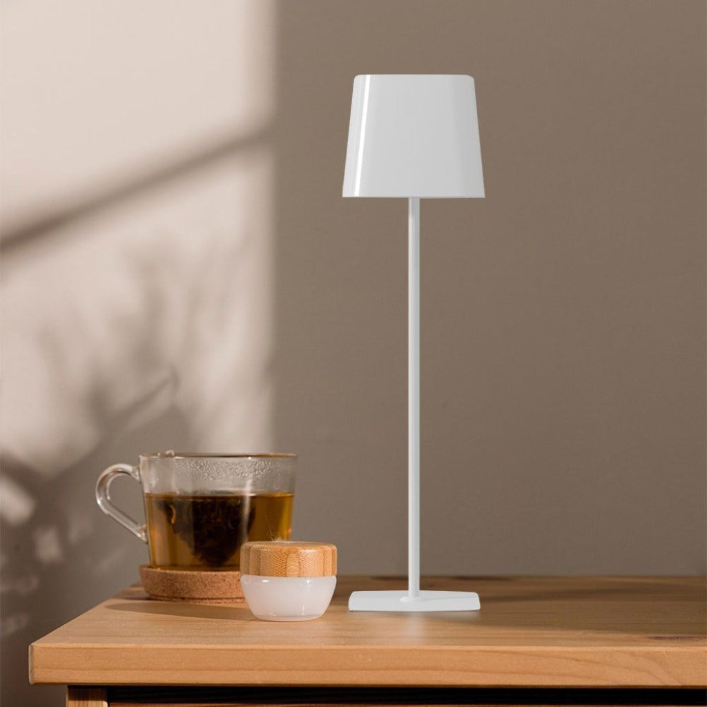 Lampada LED da Tavolo Magnetica 5W Ricaricabile USB‑C Bianca IP65