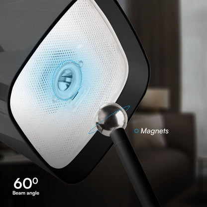 5W USB-C Rechargeable Black IP65 Magnetic LED Table Lamp