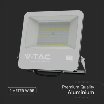 Faro LED 100W Chip Samsung Nero 6400K IP65 con Cavo 1m