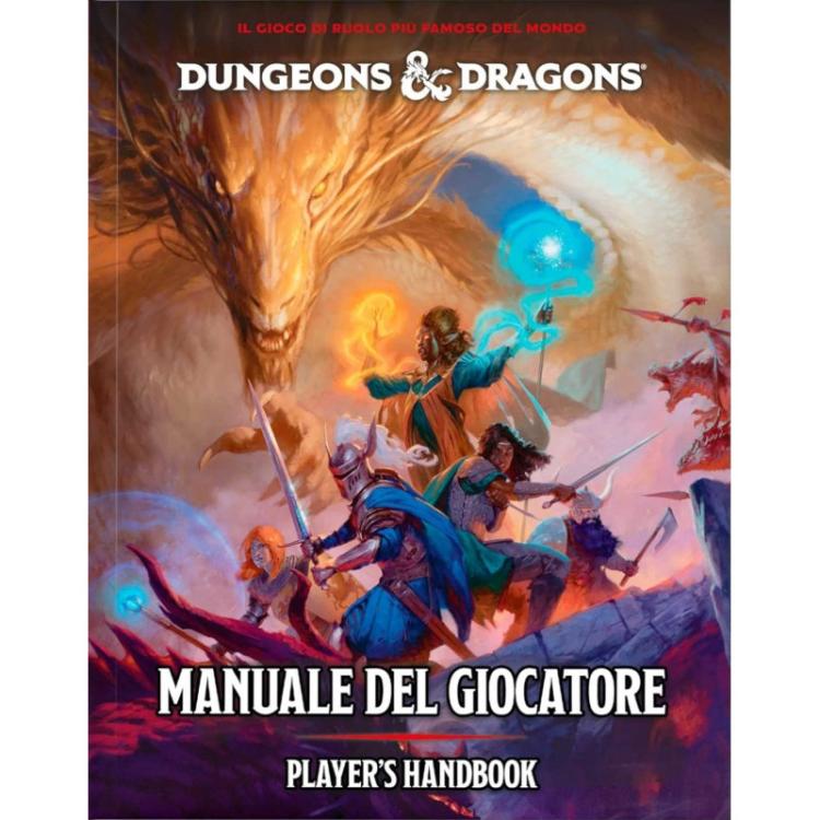 Dungeons & Dragons Rollenspielbuch "Spielerhandbuch" 2024 D&D Spielerhandbuch Deutsch