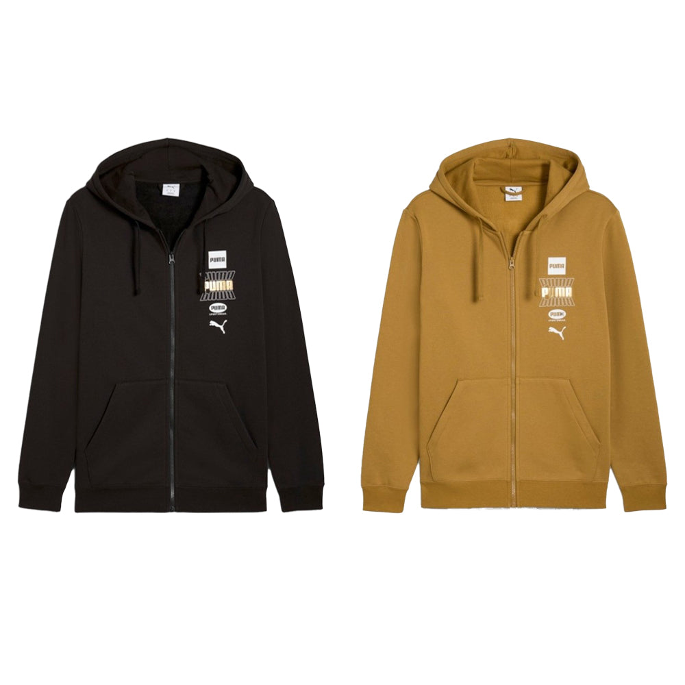 Puma Ess Logo Lab Holiday Hooded Fleece Jacket 688191
