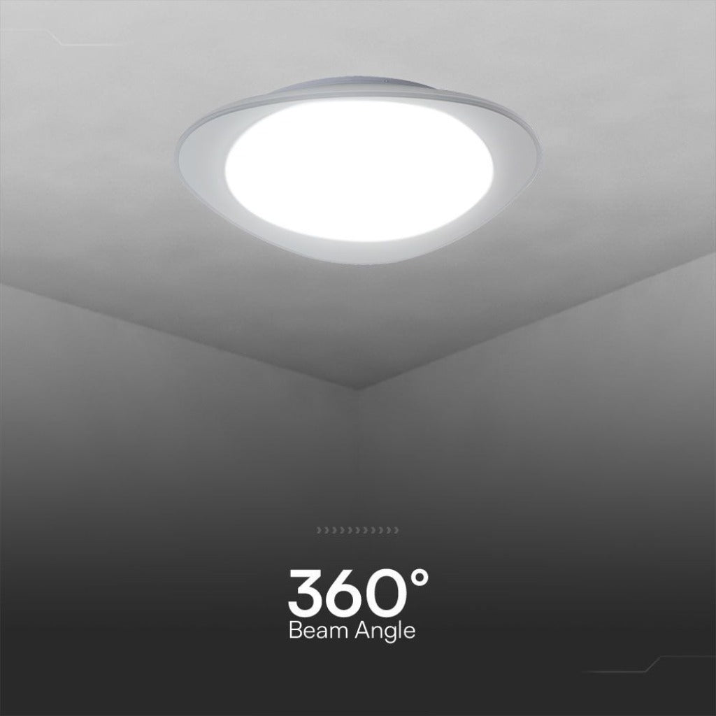 Plafoniera LED 60 W Rotonda con Telecomando CCT 3000–6500 K