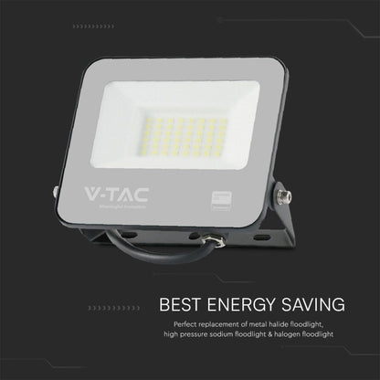 LED-Fluter 30 W SMD Samsung – Schwarz, 3000 K, IP65
