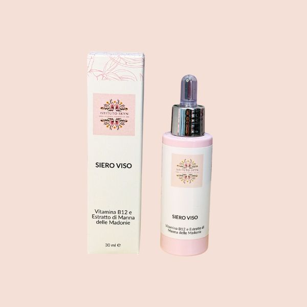 Siero Viso Vitamina B12 e Estratto Di Manna Delle Madonie - 30ml
