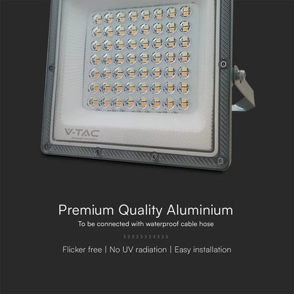 Faro LED 50W CCT 3in1 IP65 con LED Sostituibili | Grigio Scuro