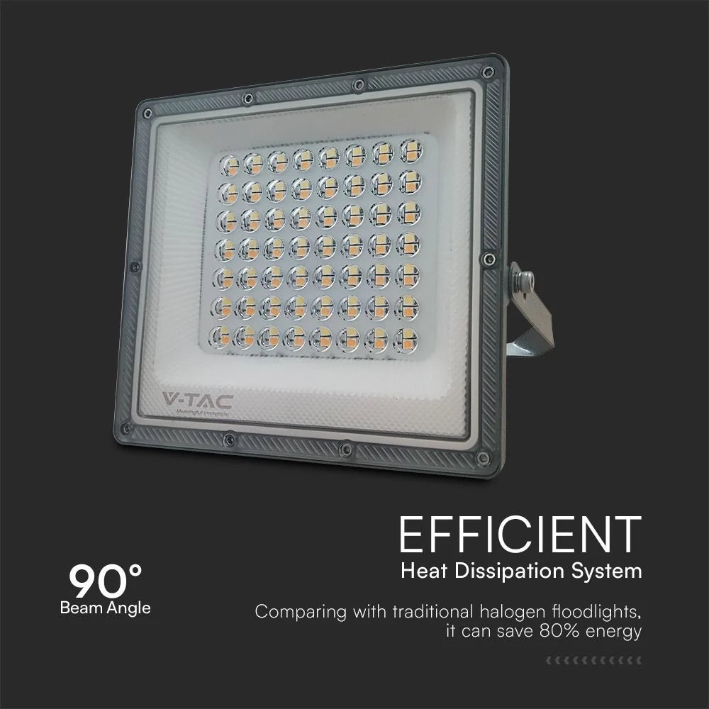 Faro LED 50W CCT 3in1 IP65 con LED Sostituibili | Grigio Scuro
