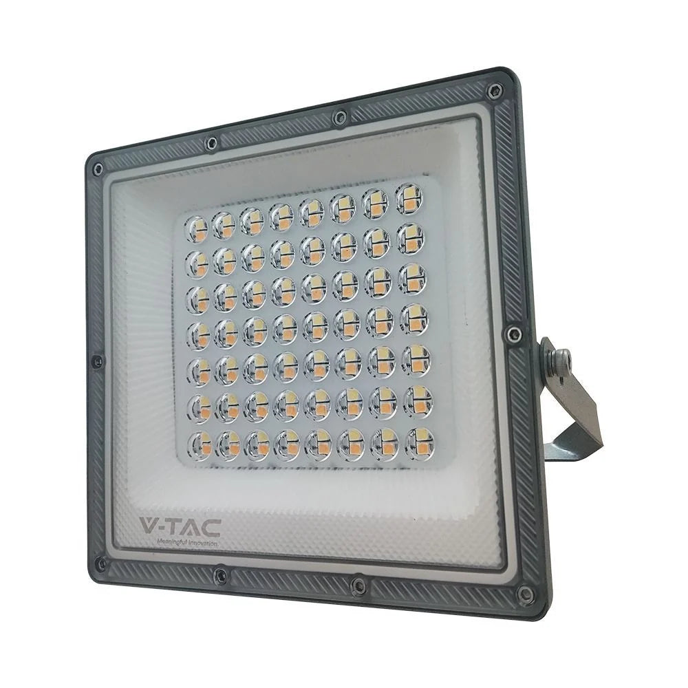 Faro LED 50W CCT 3in1 IP65 con LED Sostituibili | Grigio Scuro