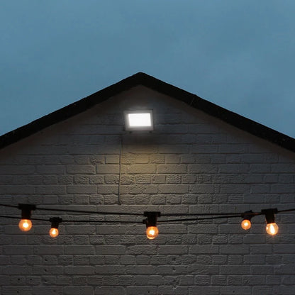 Faro LED 50W CCT 3in1 IP65 con LED Sostituibili | Grigio Scuro