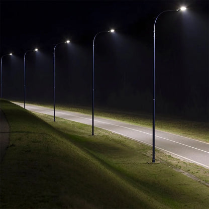 LED Straßenleuchte 50W 6500K IP65 Samsung Chip | Grau