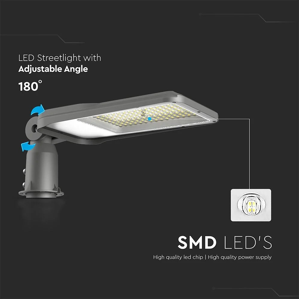 V-TAC LED Straßenleuchte 100W Samsung 4000K IP65 Einstellbar