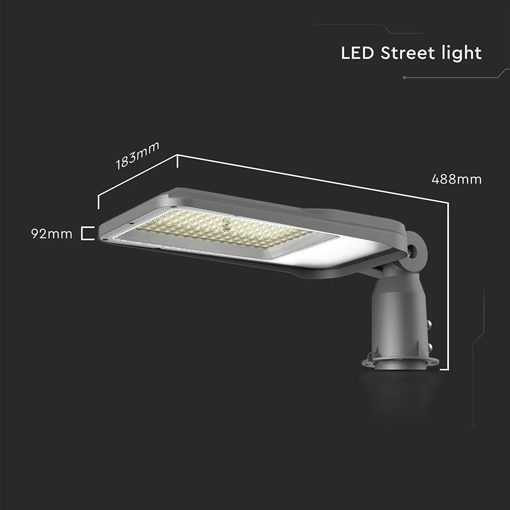 Armatura Stradale LED 100W IP65 – Chip Samsung, 9400lm, Angolo Regolabile