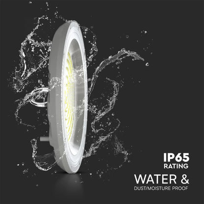 LED UFO Hallenstrahler 100W CCT 3in1 IP65 mit Schalter | Grau