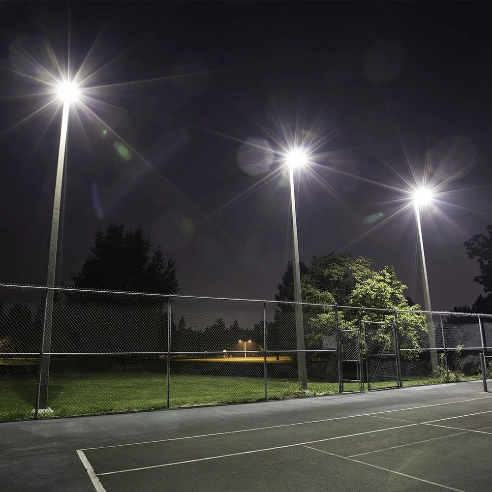LED-Fluter 50W Samsung 4000K IP65 Schwarz V-TAC für den Außenbereich