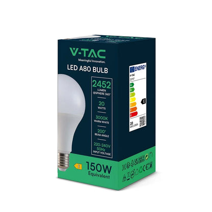 LED Lampe E27 20W A80 120 lm/W 3000K Warmweiß