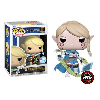 Funko Pop! Animation Black Clover – Charlotte Charla (1155) Chase Edition leuchtet im Dunkeln