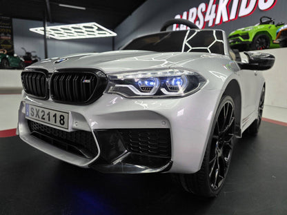 Kinder Elektroauto BMW M5 24 V – Grau Metallic