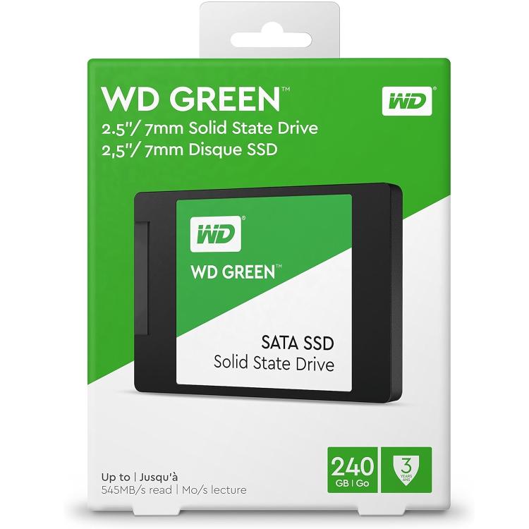 WD Green SSD 2,5" 240 GB SATA 6 Gbit/s Western Digital WDS240G2G0A HDD Laptop PC