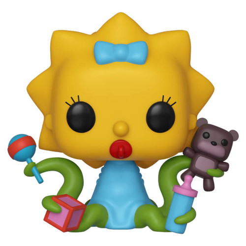 Funko Pop! Die Simpsons (823) Alien Maggie Vinyl Figur Horror Simpsons