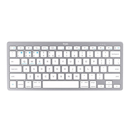 Trust Tastiera Usb 2.0 Muto Silent Mini Usb Qwerty Nero Pc Computer Keyboard