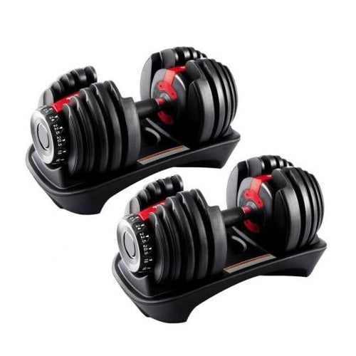 Hb Paar Hanteln mit verstellbarem Selekto-Riegel-Fitness-Gewicht 0-24kg