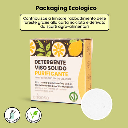 Detergente viso purificante