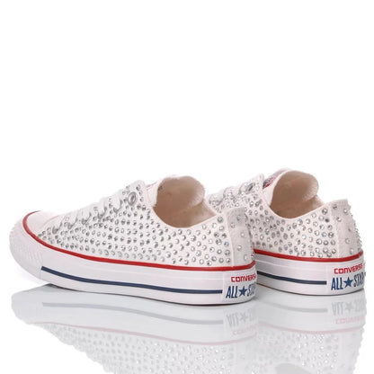 Converse Swarovski White Ox