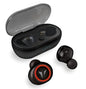 Techmade Bluetooth Kopfhörer Techbuds Tm-Hp019-Bl Schwarz Smartphone Fitness